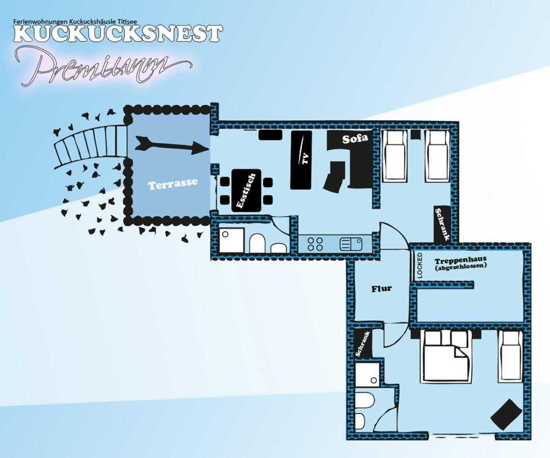 Kuckuckshaeusle Ferienwohnungen Titisee-Neustadt Exterior photo